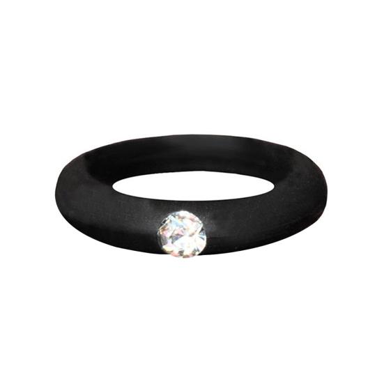 Frauen Silikon Ehering Strass Ring Schmuck Valentinstag Geschenk US 9 schwarz Frauen Silikon Ehering Strass Ring Schmuck Valentinstag Geschenk US 9 schwarz von Joom DACH