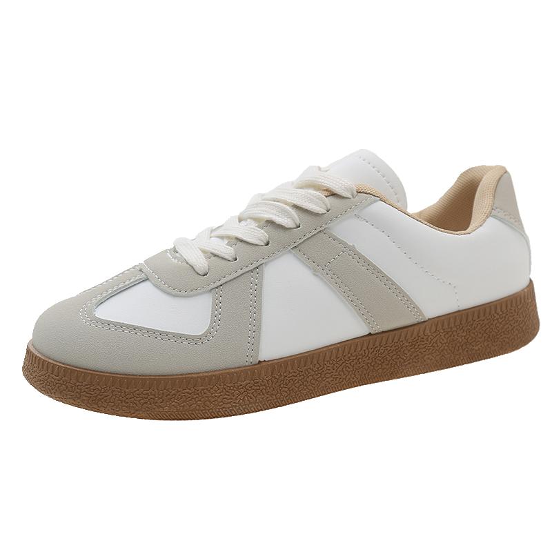 Frauen Sneaker Atmungsaktive Studenten Casual Schuhe Sport für Mädchen Flache Mesh Weiße Schuhe Vulkanisieren Desginer 39 von Joom DACH