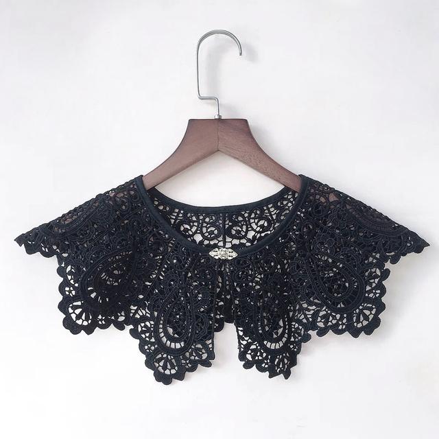 Frauen Spitze Gefälschte Kragen Puppe Kragen Abnehmbare Hemd Kragen Falschen Kragen Bluse Top Frauen Kleidung Zubehör von Joom DACH