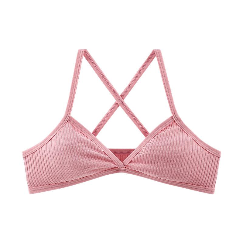 Frauen Sport-Bh Komfort Baumwolle Bhs Für Frauen Dünne Französisch Stil Bralette Sexy Tiefem V Dreieck Tasse Zurück Kreuz tank Top Bh M rosa Frauen Sport-Bh Komfort Baumwolle Bhs Für Frauen Dünne Französisch Stil Bralette Sexy Tiefem V Dreieck Tasse Zurück Kreuz tank Top Bh M rosa von Joom DACH