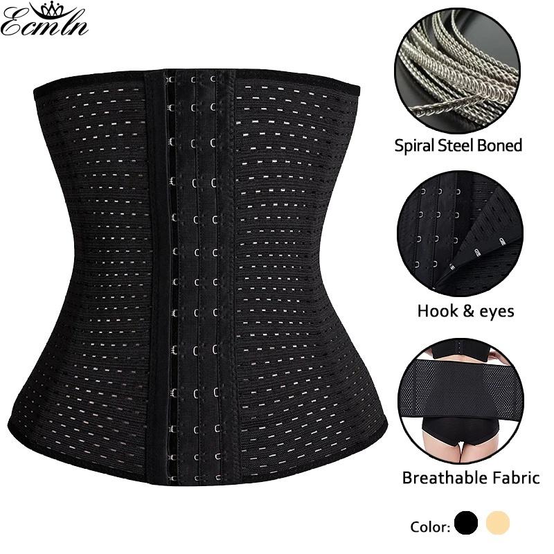 Frauen Taille Trainer Cincher Korsett Steuer Sanduhr Abnehmen Gürtel Körper Shapewear Unterbrust Gürtel M schwarz von Joom DACH