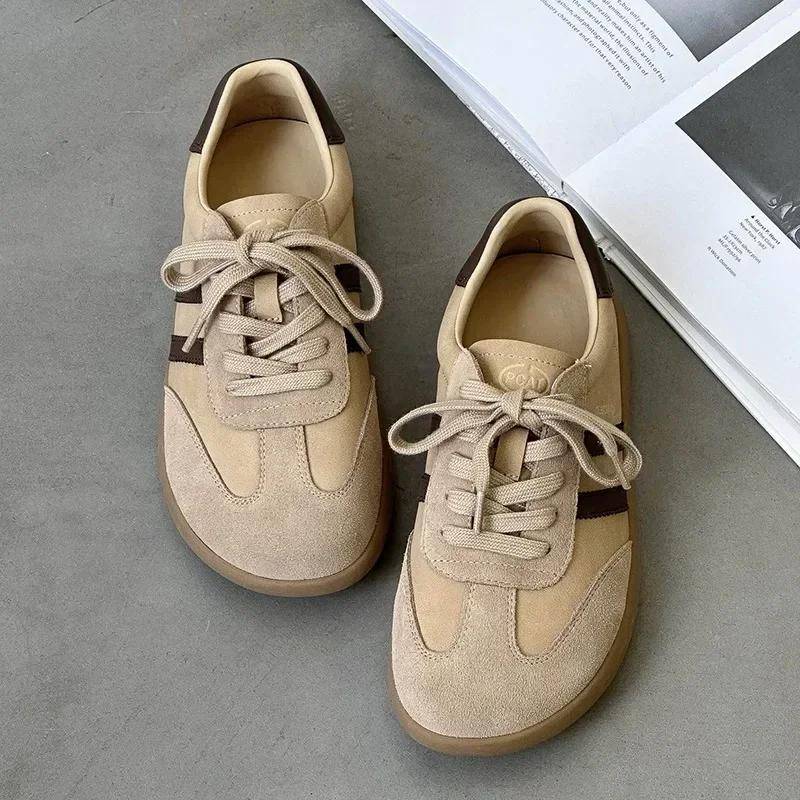 Frauen Turnschuhe 2025 Neue frühjahr Mode Casual Designer Schuhe für Frauen Bequem Flach Trend Turnschuhe Frauen Zapatos De Mujer 39 khaki von Joom DACH