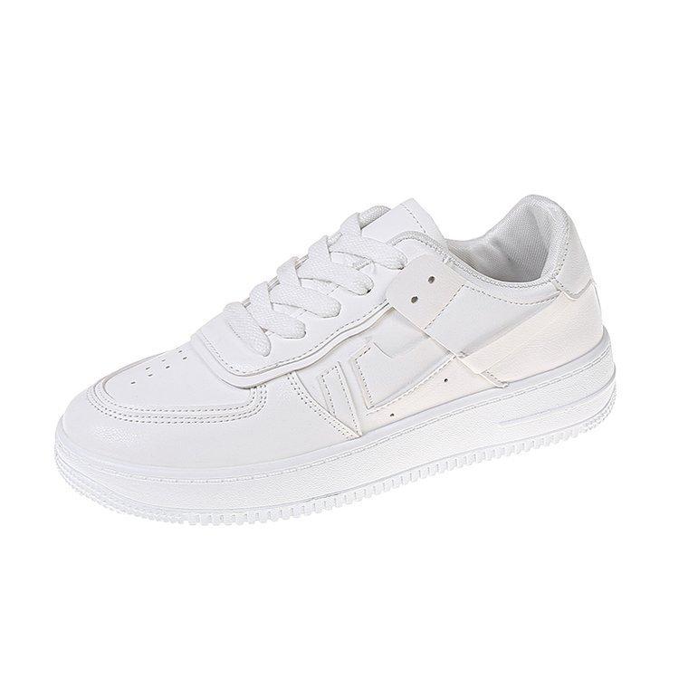 Frauen Turnschuhe Neue Sommer Weiche Leder Weichen Boden Weiße Schuhe Air Force. 1 Flache Damen Sport Freizeitschuhe 42 von Joom DACH