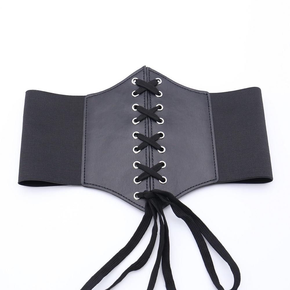 Frauen Ultra Super Breiten Gürtel PU Elastische Korsett Gürtel Mode Breiten Taille Gürtel Damen Kleidung Weibliche 73CM schwarz Frauen Ultra Super Breiten Gürtel PU Elastische Korsett Gürtel Mode Breiten Taille Gürtel Damen Kleidung Weibliche 73CM schwarz von Joom DACH
