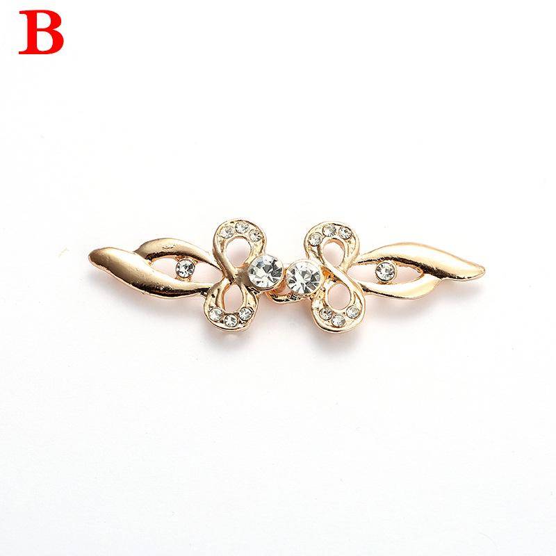 Frauen Vintage Strickjacke Pullover Ente Clip Pin Schal Bluse Kragen Kleidung Hemd Schal Brosche Pin Schmuck Zubehör von Joom DACH