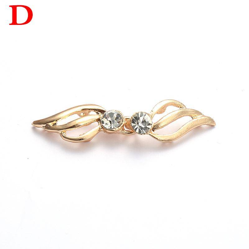 Frauen Vintage Strickjacke Pullover Ente Clip Pin Schal Bluse Kragen Kleidung Hemd Schal Brosche Pin Schmuck Zubehör von Joom DACH