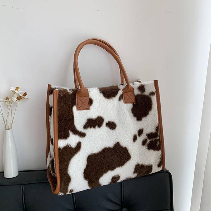 Frauen Winter Warme Weiche Plüsch Umhängetasche Mode Leopard Kuh Muster Faux Pelz Shopper Totes Große Kapazität Handtasche 34x13x27.5cm rosa Frauen Winter Warme Weiche Plüsch Umhängetasche Mode Leopard Kuh Muster Faux Pelz Shopper Totes Große Kapazität Handtasche 34x13x27.5cm rosa von Joom DACH