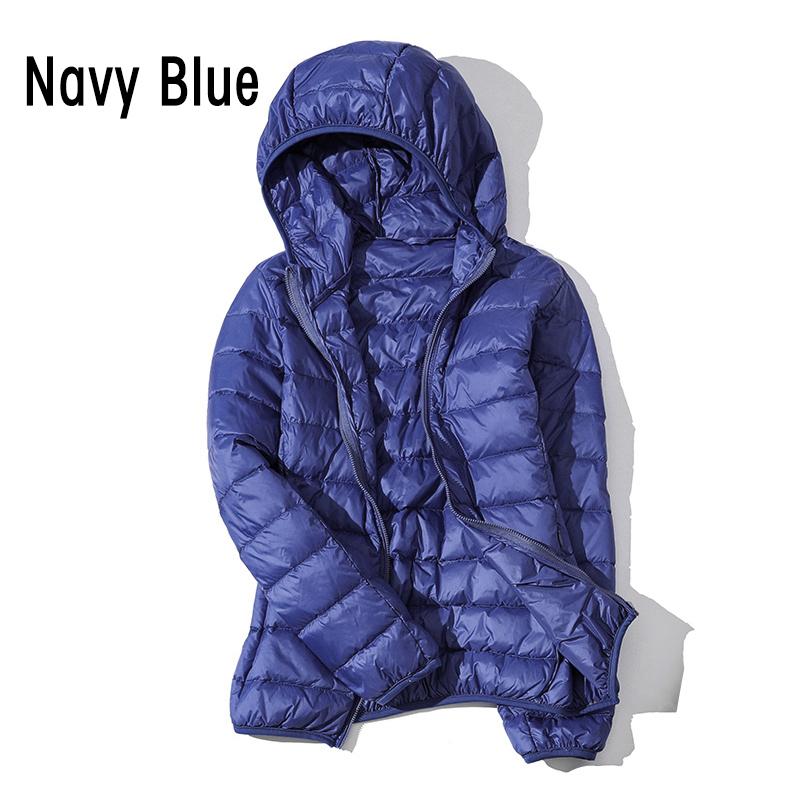 Frauen warme winddichte 90% weiße Entendaunenjacke Mantel mit Kapuze Winter Herbst lässig 2XL navy blau Frauen warme winddichte 90% weiße Entendaunenjacke Mantel mit Kapuze Winter Herbst lässig 2XL navy blau von Joom DACH