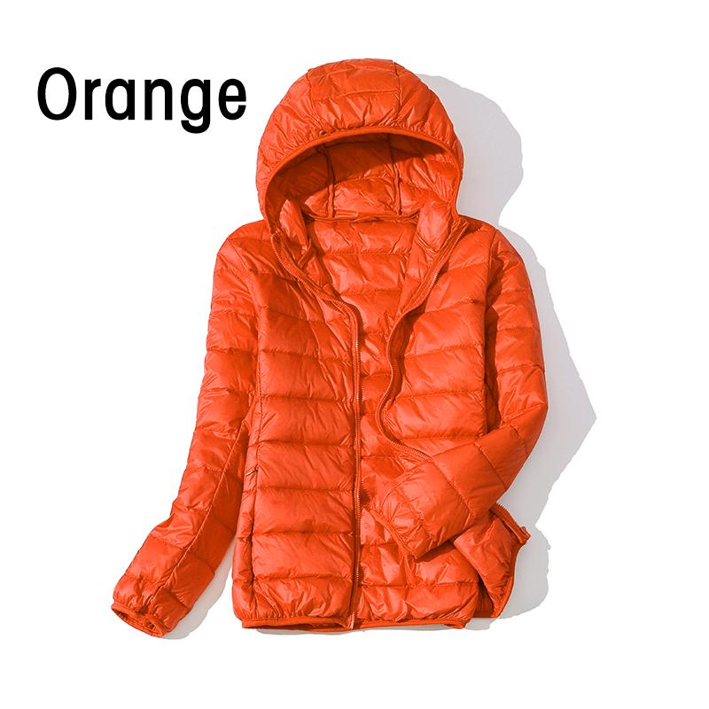 Frauen warme winddichte 90% weiße Entendaunenjacke Mantel mit Kapuze Winter Herbst lässig 2XL orange Frauen warme winddichte 90% weiße Entendaunenjacke Mantel mit Kapuze Winter Herbst lässig 2XL orange von Joom DACH