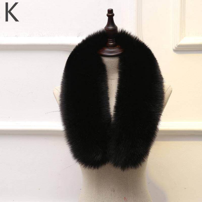 Frauen-weicher Kragen-Wickelhals-Winter-warme Schals Kunstpelz-Kragen-Damen-flauschiges Halstuch 90cm Frauen-weicher Kragen-Wickelhals-Winter-warme Schals Kunstpelz-Kragen-Damen-flauschiges Halstuch 90cm von Joom DACH