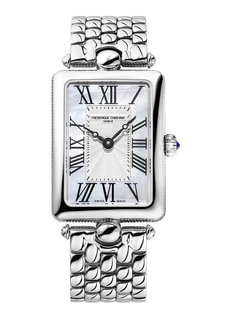 Frederique Constant Classic Art Deco Carre Uhr Damen FC-200MPW2AC6B [Offizieller Import] von Joom DACH
