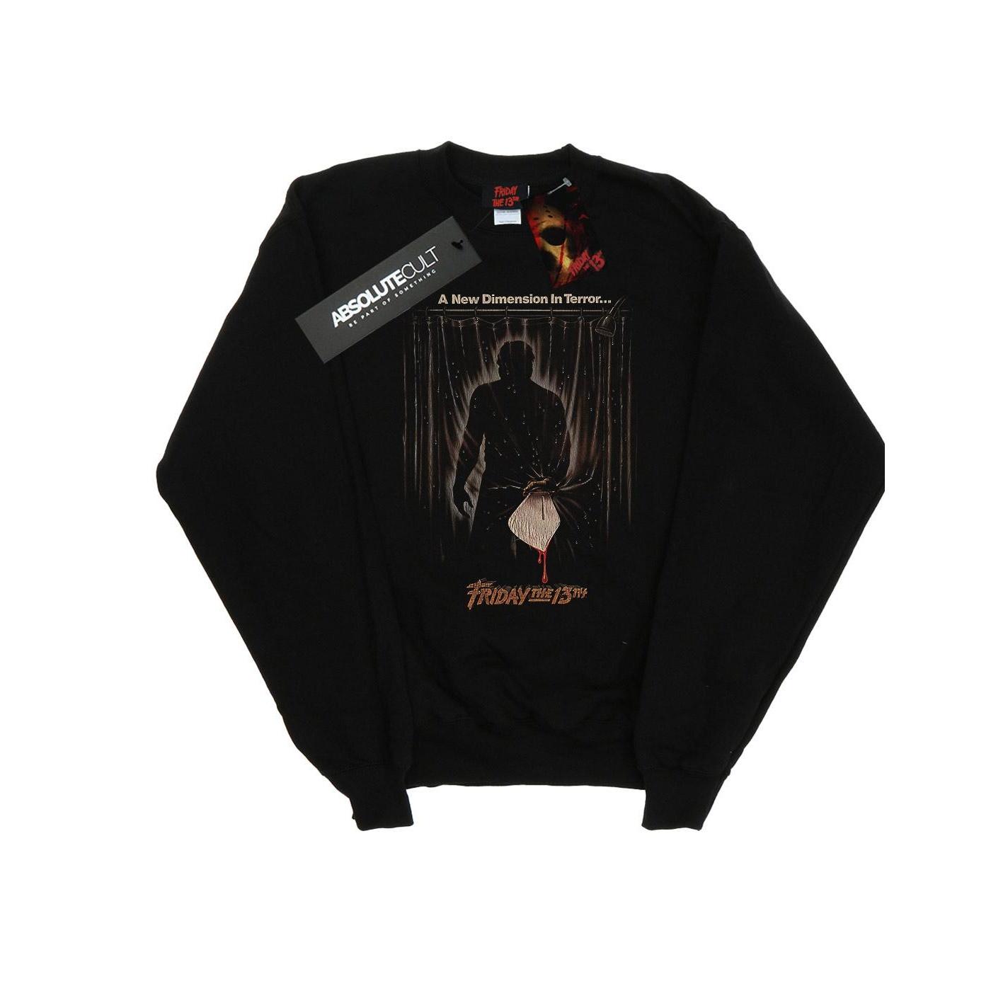 Freitag, der 13. Herren-Sweatshirt mit Duschposter XXL schwarz Freitag, der 13. Herren-Sweatshirt mit Duschposter XXL schwarz von Joom DACH