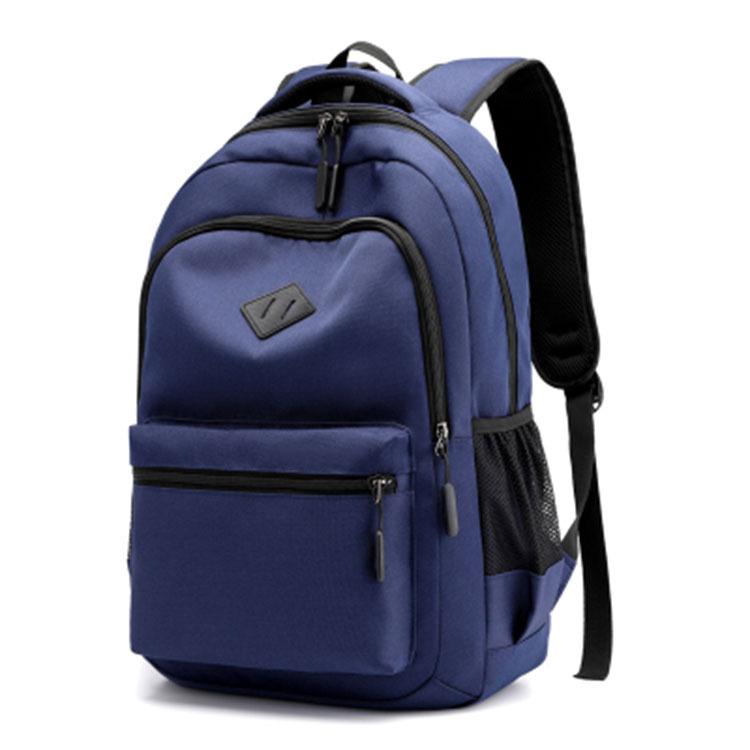 Freizeitrucksack für Männer und Frauen, Version mit Arge-Kapazität, Studentenrucksack, Sport-Reisetasche navy blau von Joom DACH