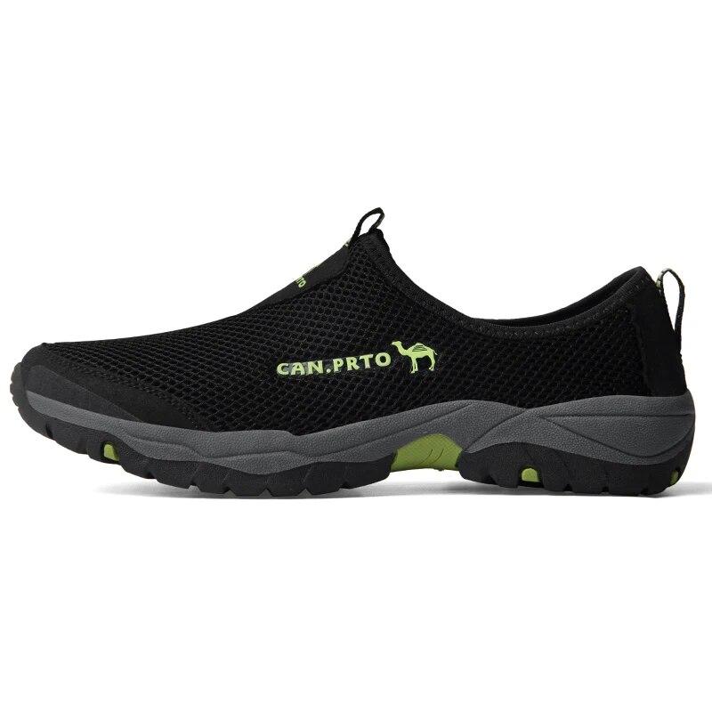 Freizeitschuhe für Herren, Outdoor-Sportschuhe für Frühling und Herbst, Flusstrapping-Schuhe, rutschfeste Wanderschuhe für Herren, Tennisschuhe 39 von Joom DACH