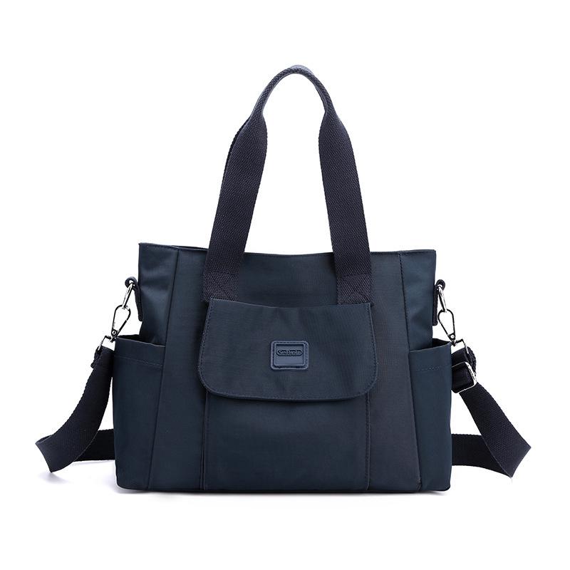 Freizeittasche Umhängetasche Große Kapazität Einfache Handtasche Pendler Damen Umhängetasche dunkelblaue Freizeittasche Umhängetasche Große Kapazität Einfache Handtasche Pendler Damen Umhängetasche dunkelblaue von Joom DACH
