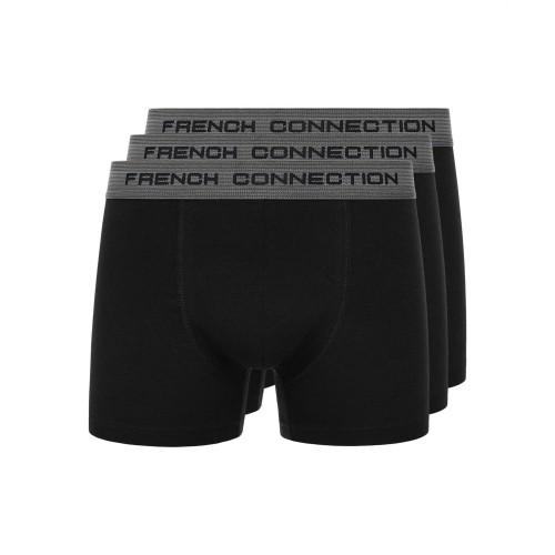 French Connection Herren FC31 Boxershorts (Packung mit 3) XL grau/schwarz von Joom DACH