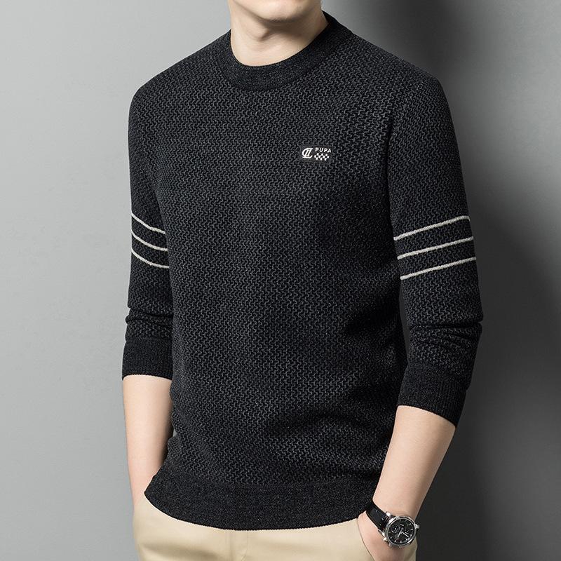 Frettchen Samt Herren Sweatshirts Herren Langarm T-Shirts Herren Oberteile Herbst und Winter Unterhemden XXL von Joom DACH