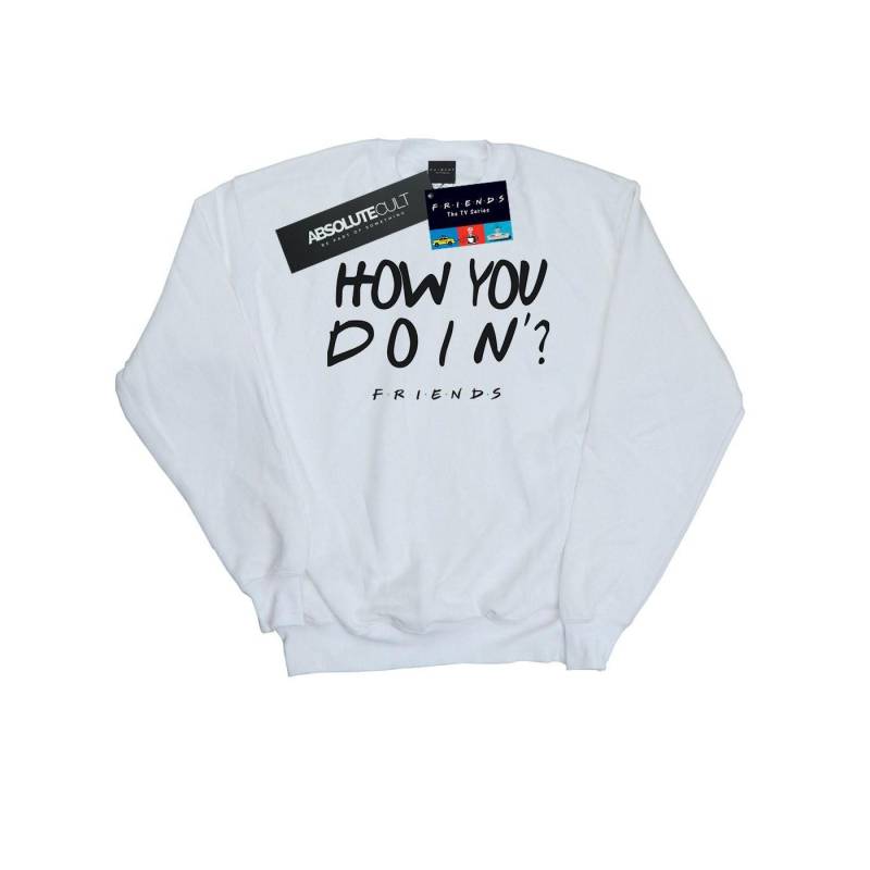 Freunde Mädchen Wie geht es dir? Sweatshirt 7-8 Years weiß von Joom DACH