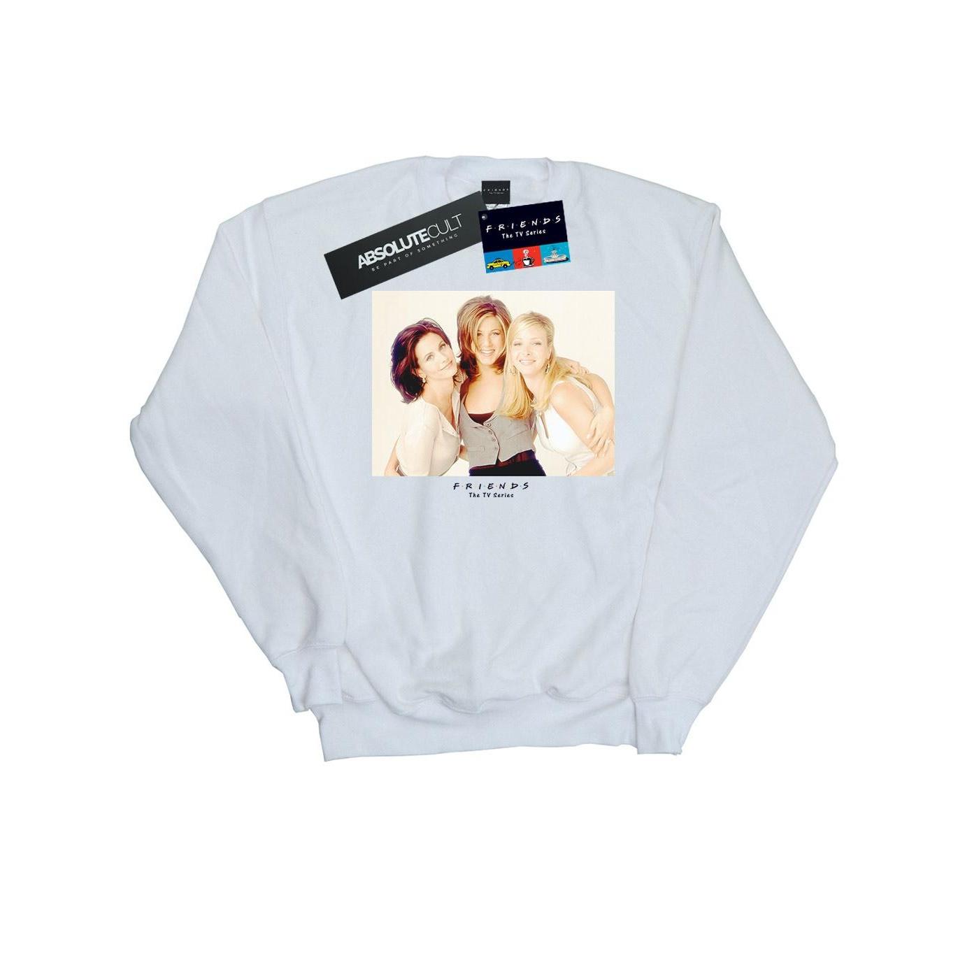 Friends Damen/Damen Mädchen Foto Sweatshirt XL weiß Friends Damen/Damen Mädchen Foto Sweatshirt XL weiß von Joom DACH
