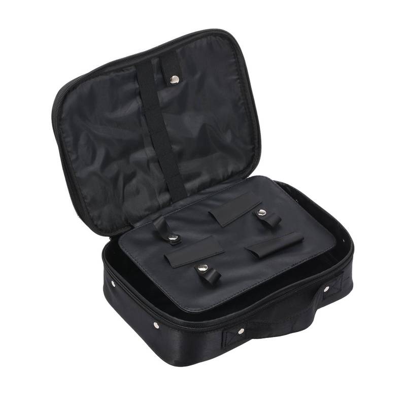 Friseurtasche, Reise-Aufbewahrungstasche, Friseur-Zubehör, Kosmetikbedarf, Salon-Werkzeuge, Organizer für Haare schwarz von Joom DACH
