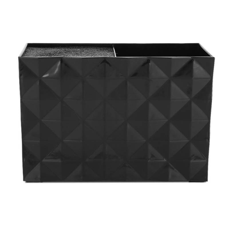 Friseurwerkzeuge Zubehör Aufbewahrungsbox Schere Kamm Haarspange Frisierkommode Organizer (Schwarz) schwarz von Joom DACH
