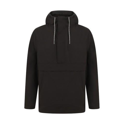 Front Row Herren Pullover mit halbem Reißverschluss L schwarz von Joom DACH