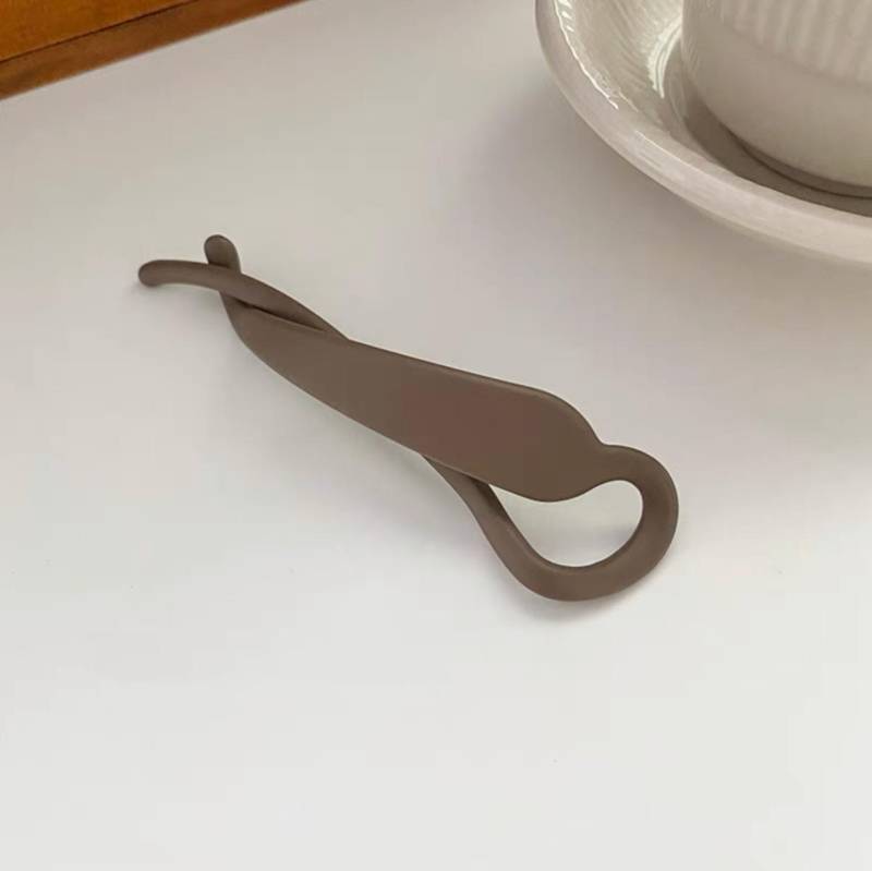 Frosted Banana Pferdeschwanz Clip Einfarbig Haar Clip Frauen Haar Styling Clip Zubehör Pferdeschwanz Haarspangen Haar Krallen Haarnadeln 11cm von Joom DACH