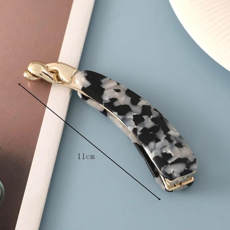 Frosted Banana Pferdeschwanz Clip Einfarbig Haar Clip Frauen Haar Styling Clip Zubehör Pferdeschwanz Haarspangen Haar Krallen Haarnadeln 11cm von Joom DACH