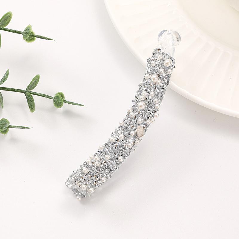 Frosted Banana Pferdeschwanz Clip Einfarbig Haar Clip Frauen Haar Styling Clip Zubehör Pferdeschwanz Haarspangen Haar Krallen Haarnadeln 11cm von Joom DACH