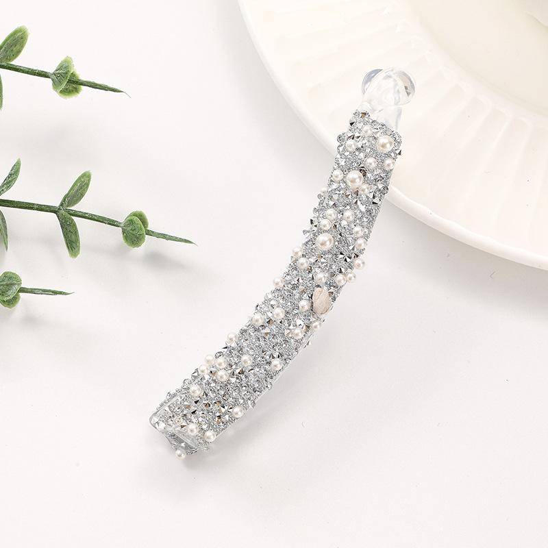 Frosted Banana Pferdeschwanz Clip Einfarbig Haar Clip Frauen Haar Styling Clip Zubehör Pferdeschwanz Haarspangen Haar Krallen Haarnadeln 11cm von Joom DACH