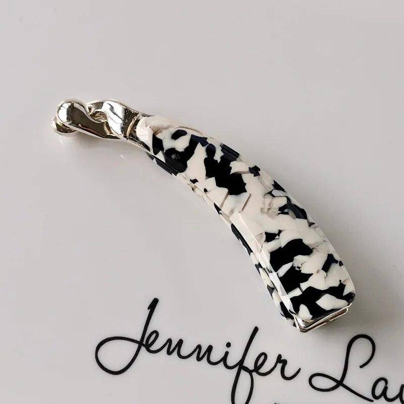 Frosted Banana Pferdeschwanz Clip Einfarbig Haar Clip Frauen Haar Styling Clip Zubehör Pferdeschwanz Haarspangen Haar Krallen Haarnadeln 11cm von Joom DACH