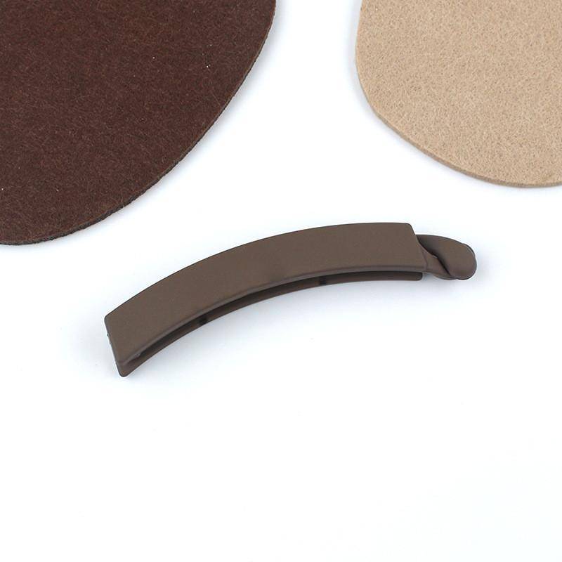 Frosted Banana Pferdeschwanz Clip Einfarbig Haar Clip Frauen Haar Styling Clip Zubehör Pferdeschwanz Haarspangen Haar Krallen Haarnadeln 9.5*1.7cm von Joom DACH