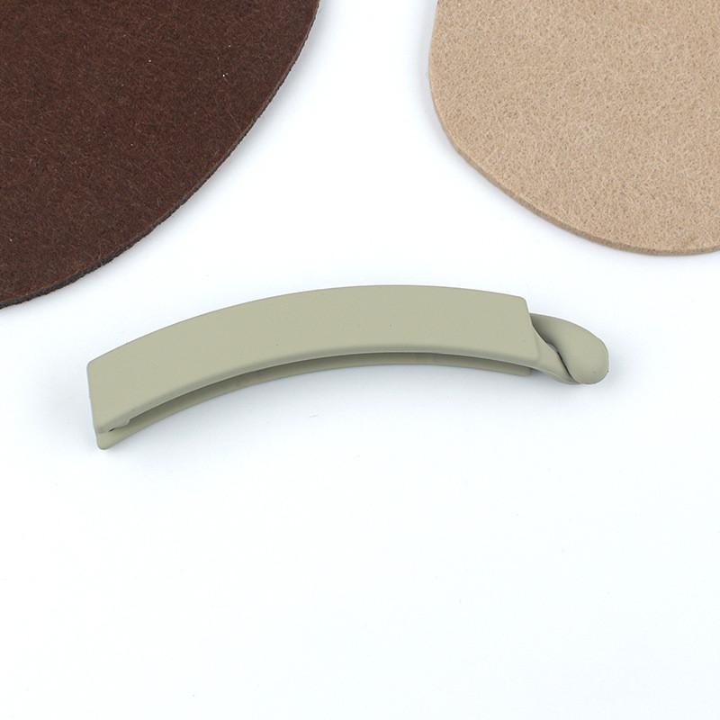 Frosted Banana Pferdeschwanz Clip Einfarbig Haar Clip Frauen Haar Styling Clip Zubehör Pferdeschwanz Haarspangen Haar Krallen Haarnadeln 9.5*1.7cm von Joom DACH