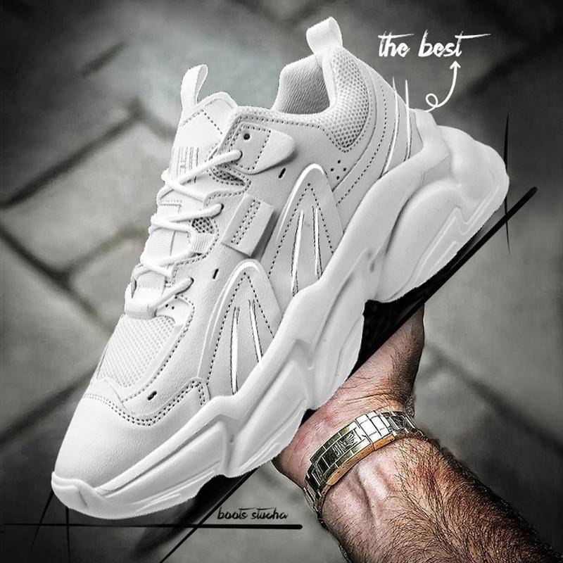 Frühling Chunky Laufschuhe Frauen Trendy Unisex Turnschuhe Männer Plattform Sport Schuhe Paare Mesh Wanderschuhe Zapatos De Hombre 46 von Joom DACH