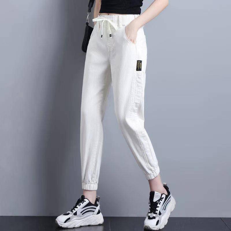 Frühling Herbst Harem Jeans für Frauen Knöchel Länge Hohe Taille Streetwear Denim Hosen Baggy Casual Jogger Jeansy M beige Frühling Herbst Harem Jeans für Frauen Knöchel Länge Hohe Taille Streetwear Denim Hosen Baggy Casual Jogger Jeansy M beige von Joom DACH