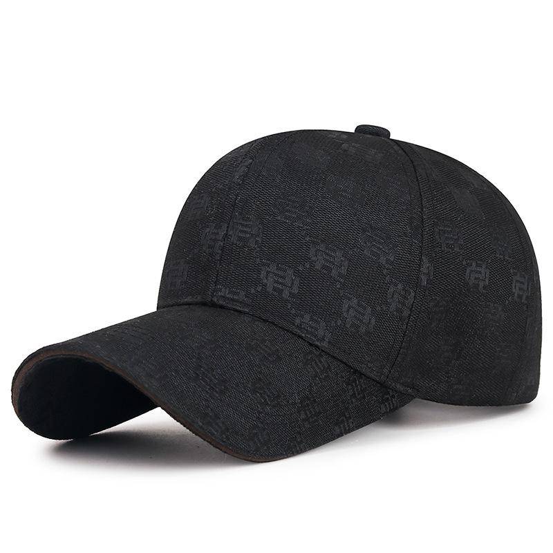 Frühling Herbst Herren Baseball Cap Outdoor Sommer Damen Print Sonnenblende Hüte Schirmmütze schwarz von Joom DACH