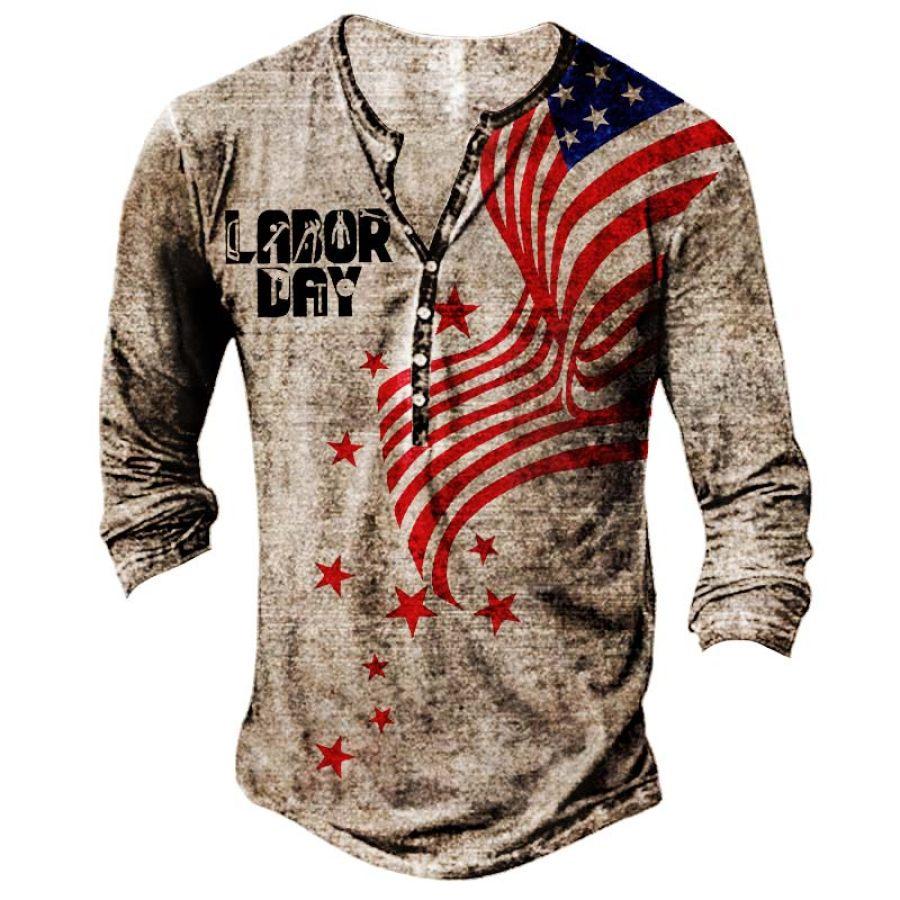 Frühling Herbst Neue Männer 3D Digital Print Langarm Taste T Shirt Männer Hip Hop Casual Sport Rundhals Tops XXXL von Joom DACH