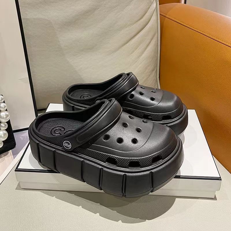 Frühling Herbst Strand Frauen Wasserdichte EVA Hausschuhe Sommer Outdoor Hoom Sandalen Weiche Mode Garten Schuhe 39 schwarz Frühling Herbst Strand Frauen Wasserdichte EVA Hausschuhe Sommer Outdoor Hoom Sandalen Weiche Mode Garten Schuhe 39 schwarz von Joom DACH