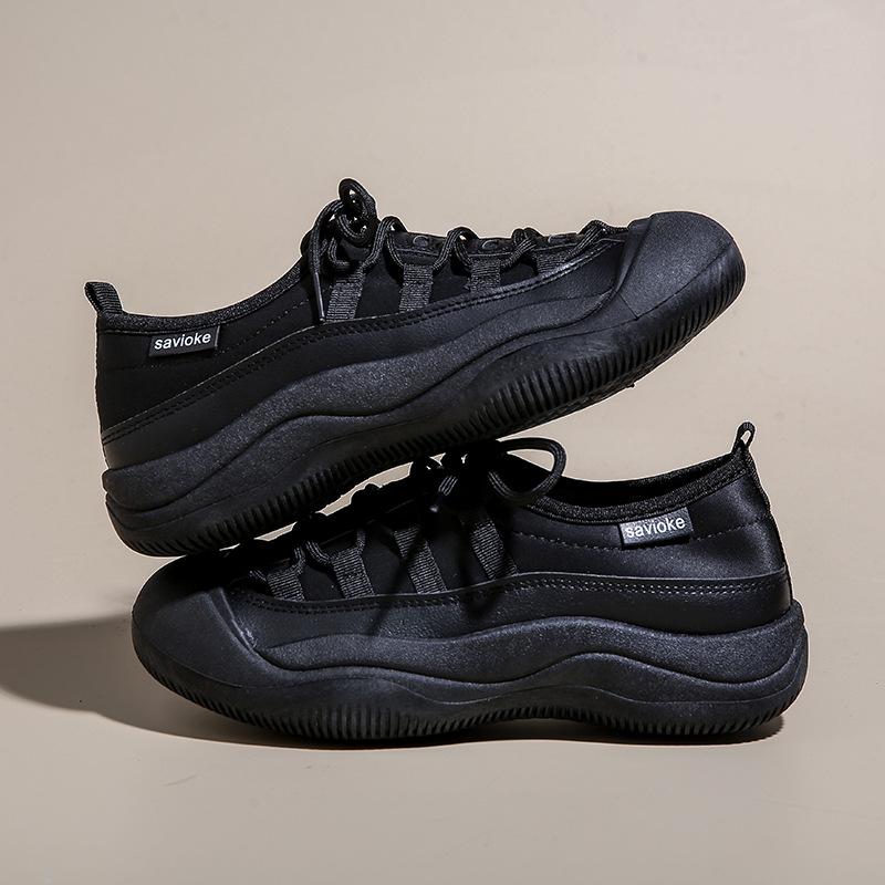 Frühling Neue Kleine Weiße Schuhe Damen Streetstyle Freizeitschuhe Vielseitige Atmungsaktive Mode Ballerinas 40 schwarz von Joom DACH