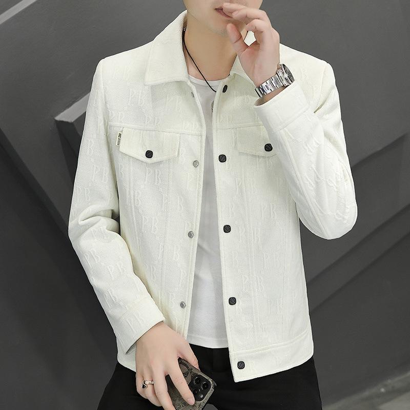 Frühling Neue Mantel männer Kurze Revers Jacke Top M von Joom DACH