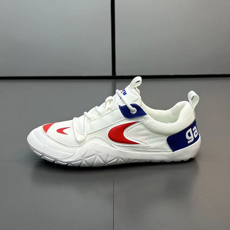 Frühling Neue Weiße Schuhe Mesh Atmungs Plattform Modische Stilvolle Outfit männer Schuhe Großhandel Leichte Bequeme Sneaker 44 von Joom DACH
