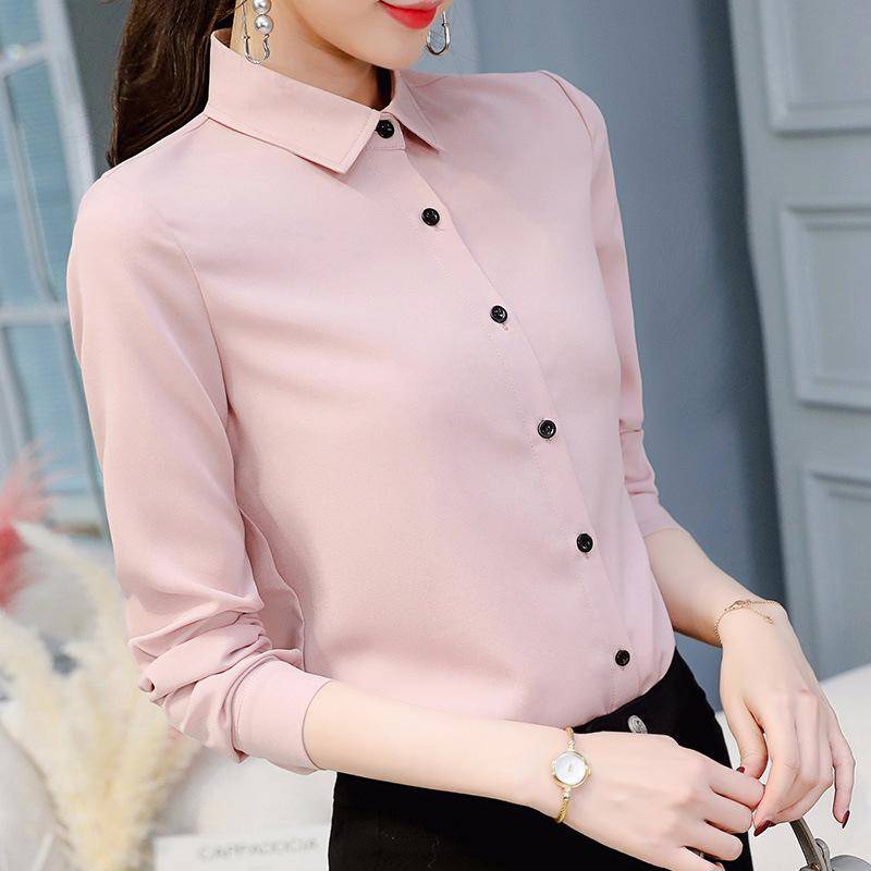 Frühling Sommer Frauen Einfarbig Drehen Unten Kragen Langarm Hemd Büro Button Up Schlanke Bluse Tops XXL dunkel rosa Frühling Sommer Frauen Einfarbig Drehen Unten Kragen Langarm Hemd Büro Button Up Schlanke Bluse Tops XXL dunkel rosa von Joom DACH