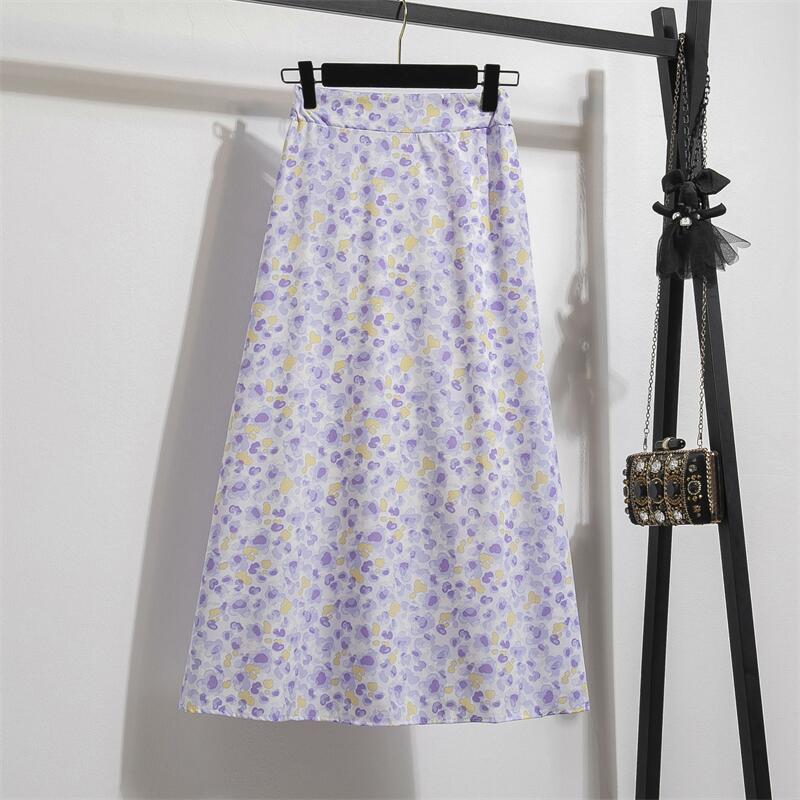 Frühling Sommer Frauen Röcke Casual Floral Gedruckt Frau Röcke Elastische Taille Midi A-linie Röcke One Size Frühling Sommer Frauen Röcke Casual Floral Gedruckt Frau Röcke Elastische Taille Midi A-linie Röcke One Size von Joom DACH