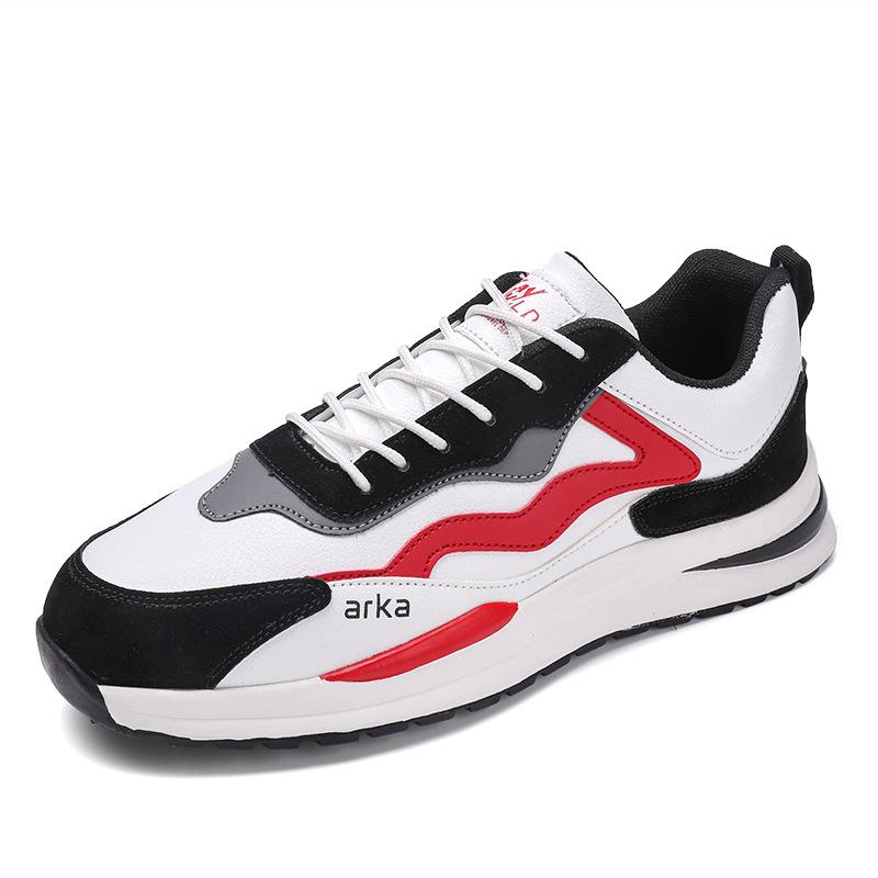 Frühling plus Größe Herrenschuhe Leder Mode Trendy Daddy Schuhe Herren Casual Style Sneaker 47 von Joom DACH