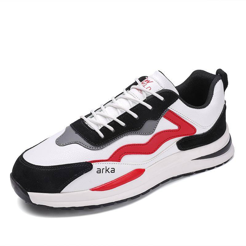 Frühling plus Größe Herrenschuhe Leder Mode Trendy Daddy Schuhe Herren Casual Style Sneaker 47 von Joom DACH