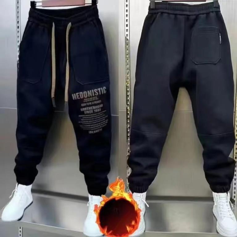 Frühling und Herbst Herren Casual Cargo Pants Hose Baggy Sweatpants Gym Jogger Hip Hop Streetwear Y2k Man Pants Hose XXXL coole schwarze von Joom DACH