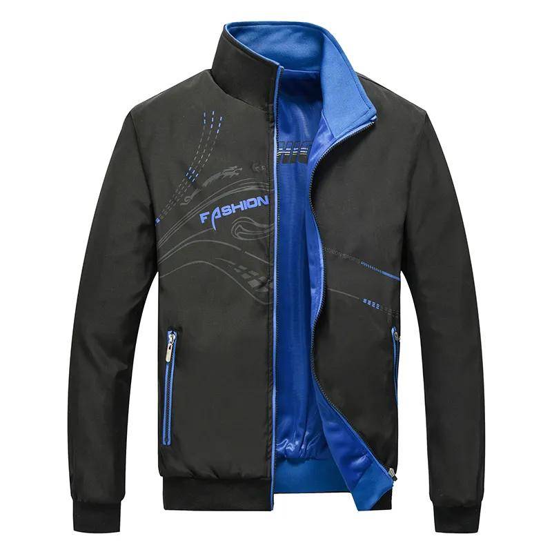 Frühling und Herbst Herren Mantel Arbeit Casual Sport Lose Jacke Sportbekleidung XXXXL von Joom DACH