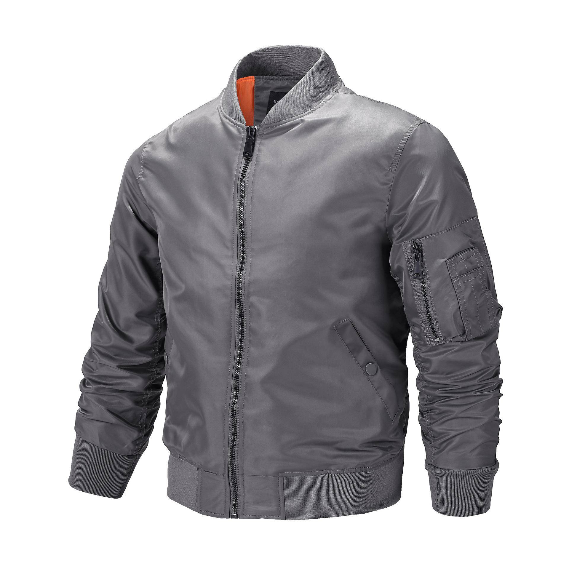 Frühling und Herbst Neue Air Force Pilotenjacke Herren Baseballuniform Übergröße Overall 5XL von Joom DACH