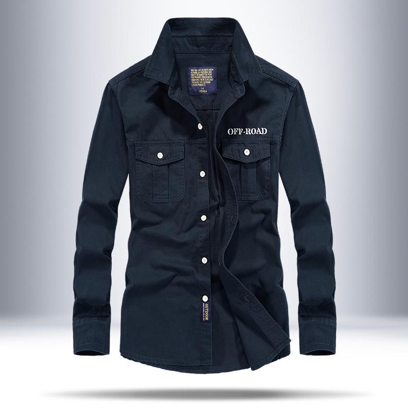 Frühling und Herbst Neue Junge Männer Freizeit Gewaschenes Hemd Herrenhemd Herren Overalls Herren S von Joom DACH