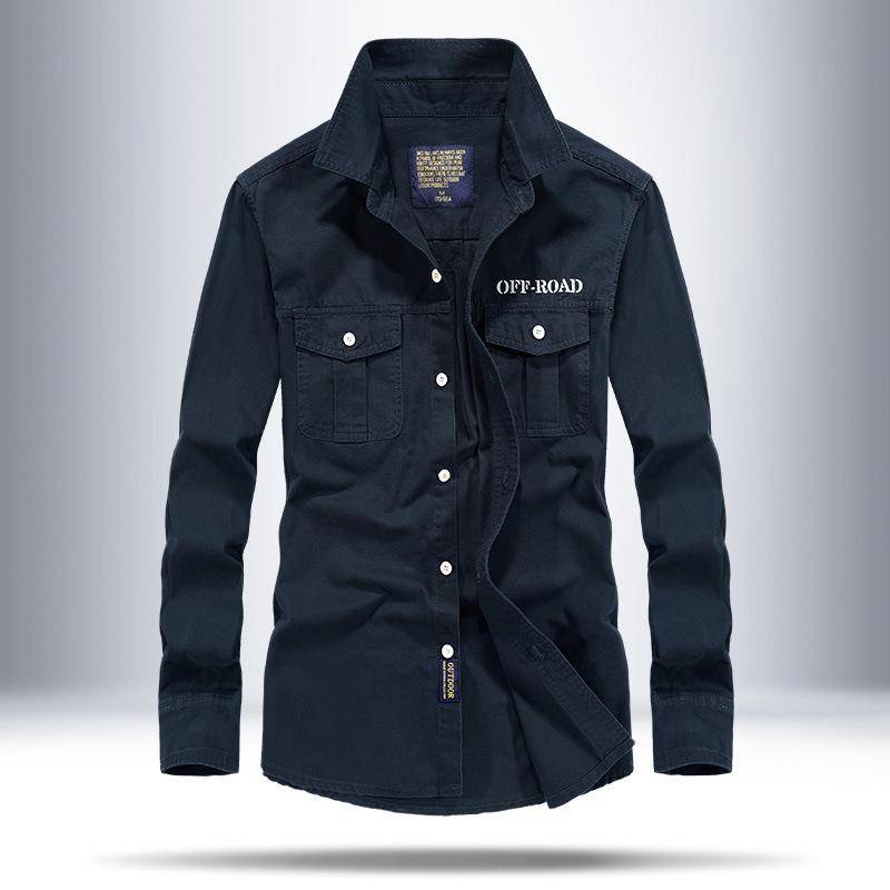 Frühling und Herbst Neue Junge Männer Freizeit Gewaschenes Hemd Herrenhemd Herren Overalls Herren S von Joom DACH